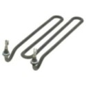 Resistencia Lavavajillas 2000w 290X80mm Lavaplatos Faema Industrial