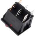 Interruptor Doble Piloto Rojo 16A 250v Swich
