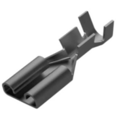 Faston Paquete 100 Unidades Terminal Electrica Hembra 63mm