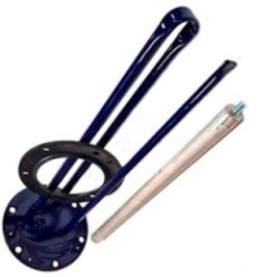 Portavainas Brida Junta Anodo Calentador Termo Edesa Fagor 165X440/6 Tornillos