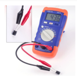 Capacimetro Digital Condensador Capacitor Tester Lcd Pila Incluida