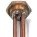 Resistencia Termo Electricao vaina Cobre Recto Rosca 1 1/4 1200w 220v Cointra