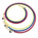 Juego 3 Mangueras 1/4 x 5/16 150Cm Carga Aire Acondicionado R410A