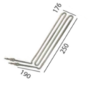 Resistencia Freidora Cocina Industrial 3500w 220v Iecsa Standard