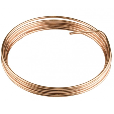Tubo Cobre Capilar Frio Industrial 25mm Exterior 15mm Interior