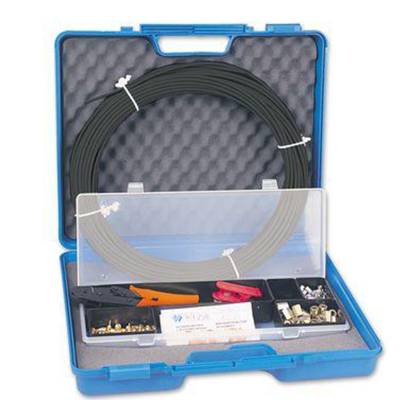 Kit CompletoTubo Termoplastico Racores Depresores Pinza Fijadora Cortatubo KV-X012 Wigam