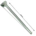 Resistencia Termo vaina Niquel Recta Rosca 1 1/4 1000w 220v Tipo Cointra