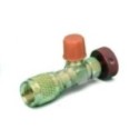 Valvula Carga Botella Gas Refrigerante 1/4 m 5/16 H Aire Acondicionado