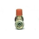 Valvula Carga Botella Gas Refrigerante 1/4 m 5/16 H Aire Acondicionado