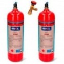 2 Botellas R290 + Valvula 370Gr Propano Envase Desechable