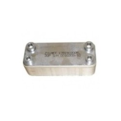 Intercambiador Caldera Standar 20 Placas 3/4m x 1/2m 29 Co 190Fe20
