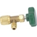 Llave Servicio Para Envases De Gas R600A 1/4 Sae X Hembra 1/4 Gas R600 Adaptador