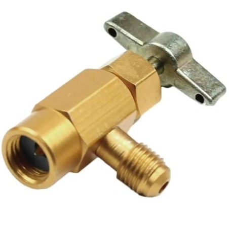 Llave Gasica D2 Y v2 Hembra 12X1,5 Roscar Derecha X 1/4" Sae Macho