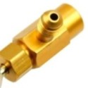 Llave Gasica D2 Y v2 Hembra 12X1,5 Roscar Derecha X 1/4" Sae Macho