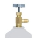 Llave Gasica D2 Y v2 Hembra 12X1,5 Roscar Derecha X 1/4" Sae Macho
