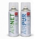 2 Airnet + 2 Airpur LimpiadorEliminador Olores En Sistemas Aire Acondicionado Coche