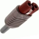 Clavija Silicona 220/380v 25 Enchufe Freidoras Standard