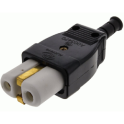 Clavija AluMinio Baquelita 250v 10 Enchufe Freidoras Standard