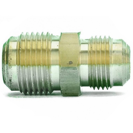Reduccion Roscada 3/8 x 5/8 Sae Macho Macho Tubo Cobre Aire Acondicionado