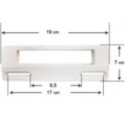 Tirador Frigo Estandard Gris