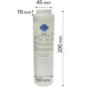 Filtro Agua Frigo Bosch,Siemens,Haier 644845,0060218743