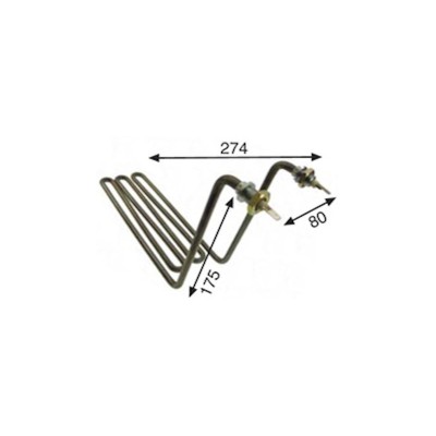 Resistencia Lavaplatos Zanussi Za-807 2000w 220v