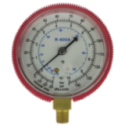 Manometro Alta Presion 63mm Rosca 1/8 R600 Gas Refrigerante Sin Puente