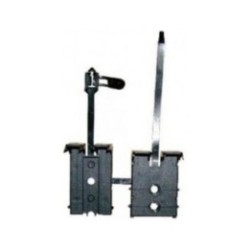 Abrazadera Canal Desague  Y Sanitaria (32X32Mm) 50Pcsxcaja