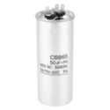 Condensador 50Âµf 450v De Trabajo Universal Aire Acondicionado Metalico
