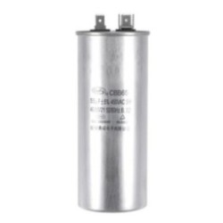Condensador 55Âµf 450v De Trabajo Universal Aire Acondicionado Metalico