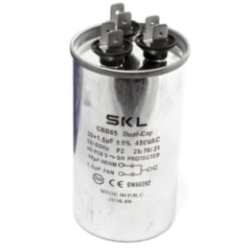 Condensador 30 + 1,5Âµf 450v De Trabajo Universal Mini Aire Acondicionado