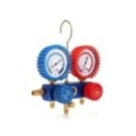 Kit Manometros R22,R410,R404A,R410A,R407C,R32 Con Magueras 0,5Mts