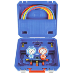 Maletin Kit Manometro + Mangueras 150cm R22/R410/R404A/R410A/R407C/R32