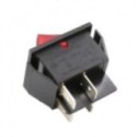Interruptor Bipolar- Contantti 16A- 30X22 mm Rojo