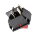 Interruptor Bipolar- Contantti 16A- 30X22 mm Rojo