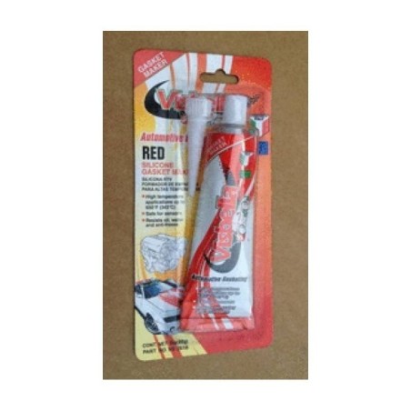 Silicona Roja Alta Temperatura 85Gr.