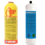 2 Botellas Oxigeno y Maxygas Turbo Set 90 Soldador Autogena Desechable