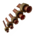 Tubo Cobre Aislado Bipolar 1/41/2 07mm 5M