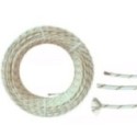 Cable Fibra Silicona Anticalorico Cobre Seccion 1.5mm 100 Mt