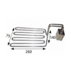 Resistencia Freidora compatible con Jemi 3500w 230v