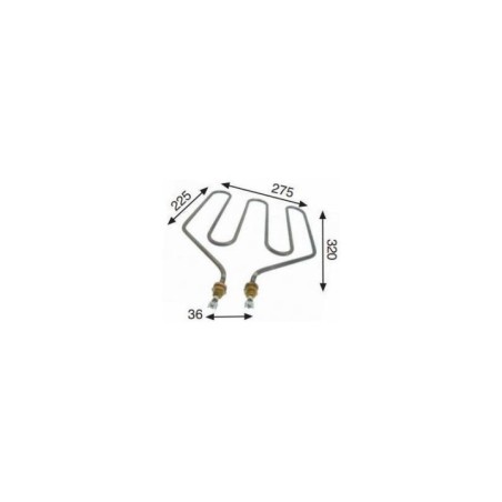 Resistencia Horno Industrial compatible con Fagor 1500w 220v