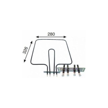 Resistencia Horno compatible con Balay 1000/860w 230v