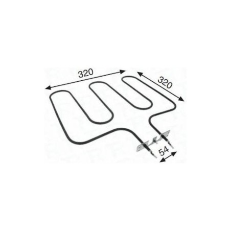 Resistencia Horno compatible con Balay 2200w 230v