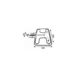 Resistencia Horno compatible con Fagor 1800+900w 230v