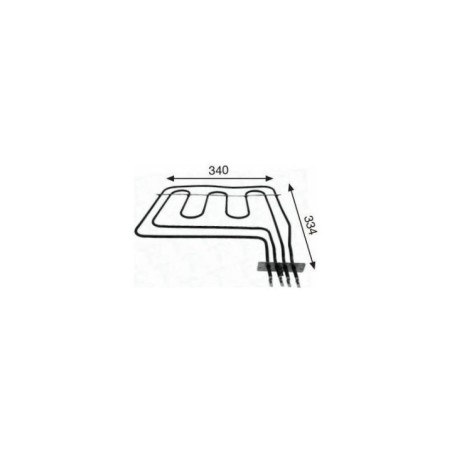 Resistencia Horno compatible con Balay 900+1600w 230v