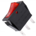Interruptor Unipolar Rojo Standard 16A 250v