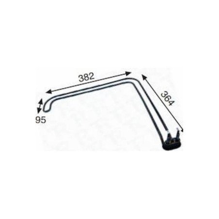 Resistencia Lavavajillas compatible con Fagor 2400w