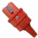 Clavija AluMinio Baquelita 250v 10 Enchufe Freidoras Standard