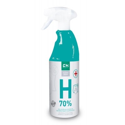 H-70% 750ml. Desinfectante superficies 70%