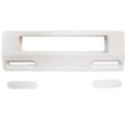 Tirador Estandard Fijacion Min 85 mm / Max 160 mm Blanco